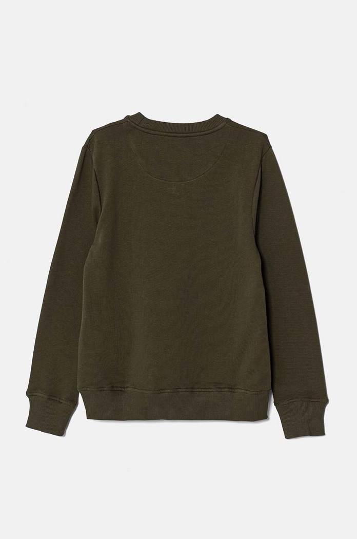 Pepe Jeans bluza bawełniana dziecięca NEW LAMONTY CREW PB581613 zielony AW24