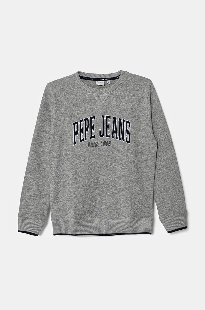 Pepe Jeans bluza dziecięca BAIN CREW pozostałe szary PB581623