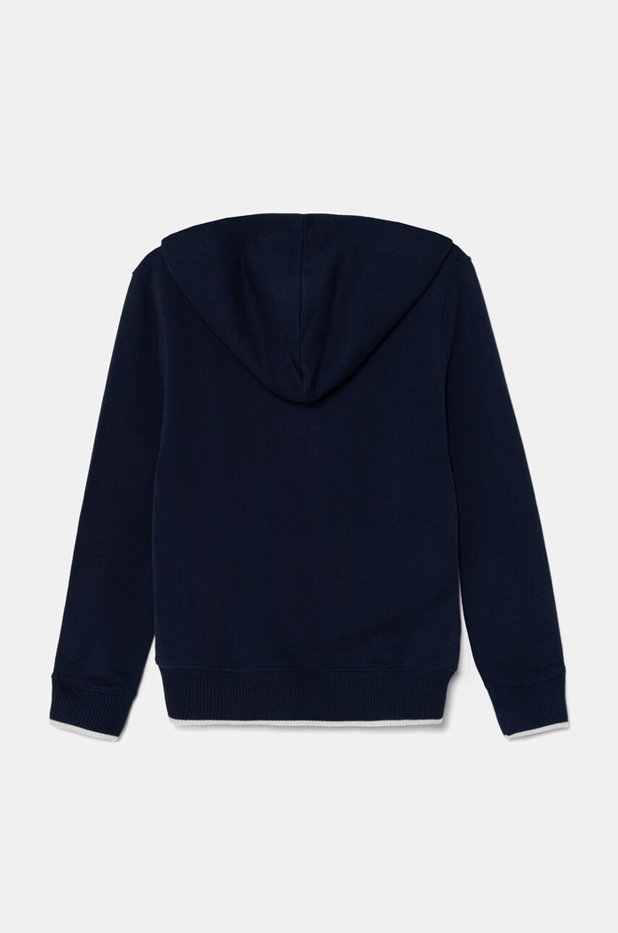 Dětská bavlněná mikina Pepe Jeans BAIN HOODIE PB581624 námořnická modř AW24