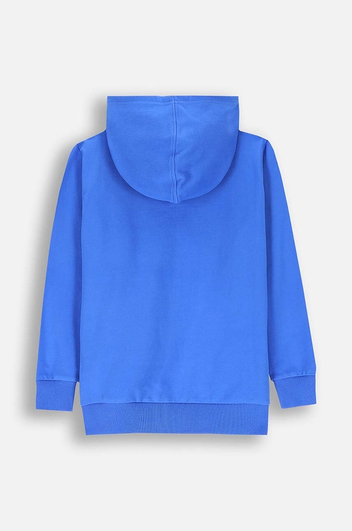 Coccodrillo bluza bawełniana dziecięca ZC4132304VBA niebieski AW24
