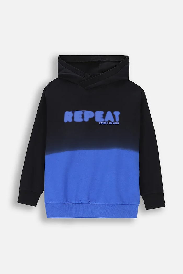 Coccodrillo bluza dziecięca z kapturem czarny ZC4132301FBJ