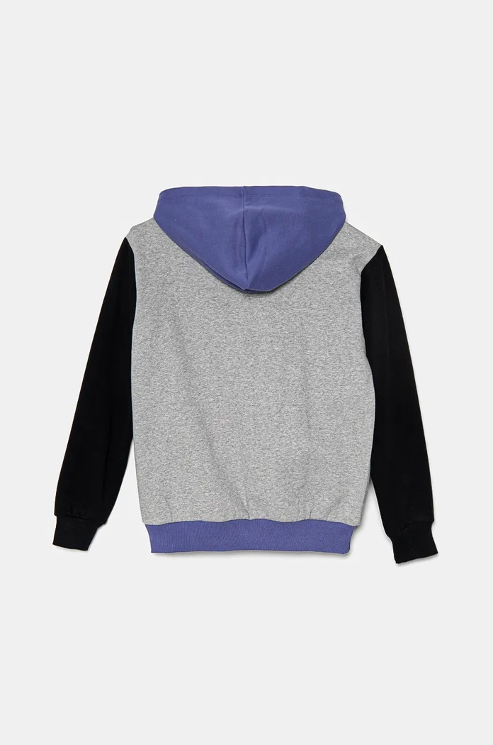 Dětská mikina United Colors of Benetton 3EB5C203U.G.Seasonal fialová AW24