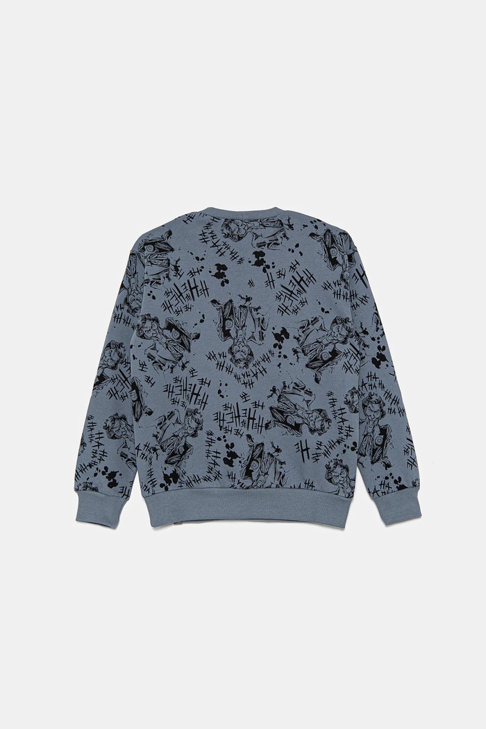 United Colors of Benetton bluza bawełniana dziecięca 3IIMC10MH.G.Seasonal niebieski AW24