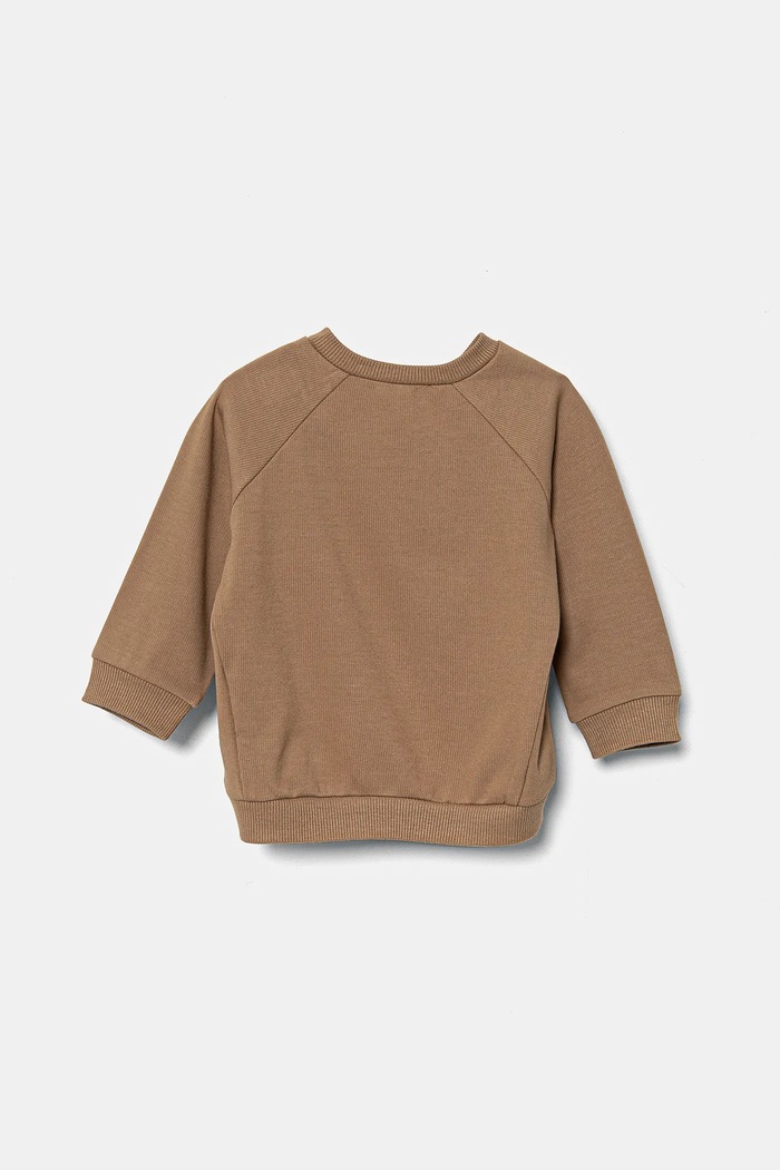 Μπλούζα μωρού United Colors of Benetton 36MJA105G.B.W.Seasonal πράσινο AW24