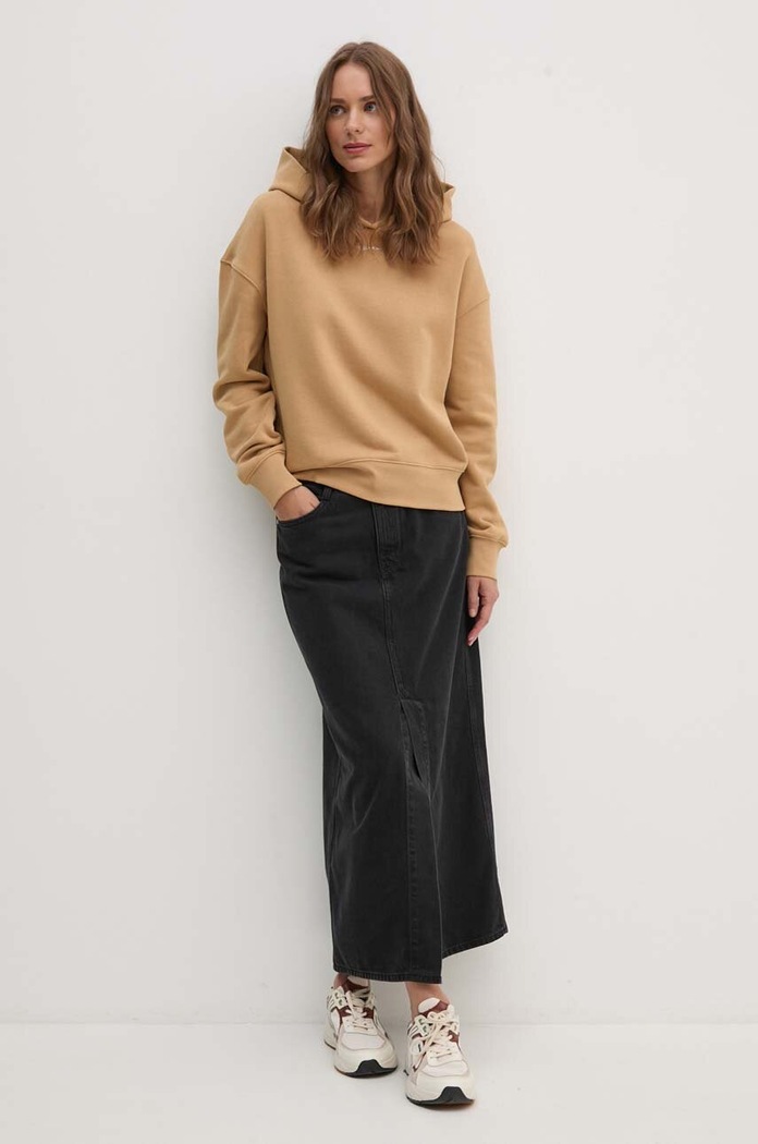 Mikina Calvin Klein K20K207202 béžová NC24