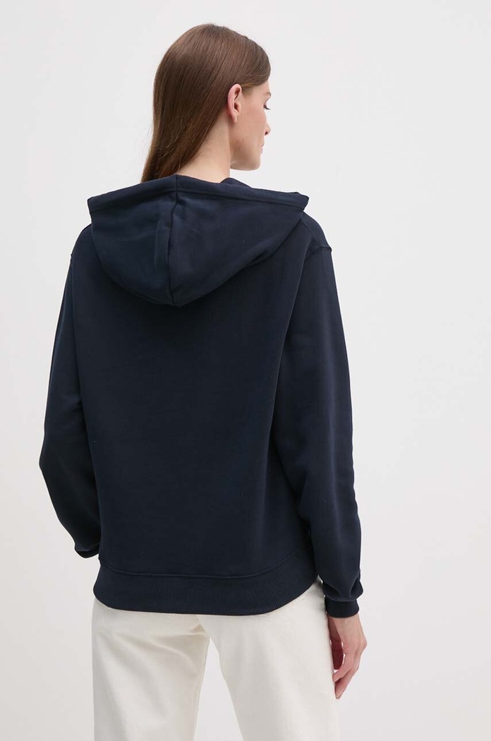 Odzież Tommy Hilfiger bluza bawełniana WW0WW42612 granatowy