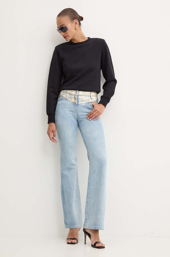 Mikina Patrizia Pepe 8M1618.J219 čierna AW24