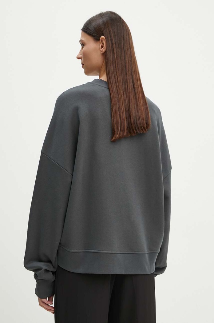 Odzież Iceberg bluza bawełniana E041.6317 szary