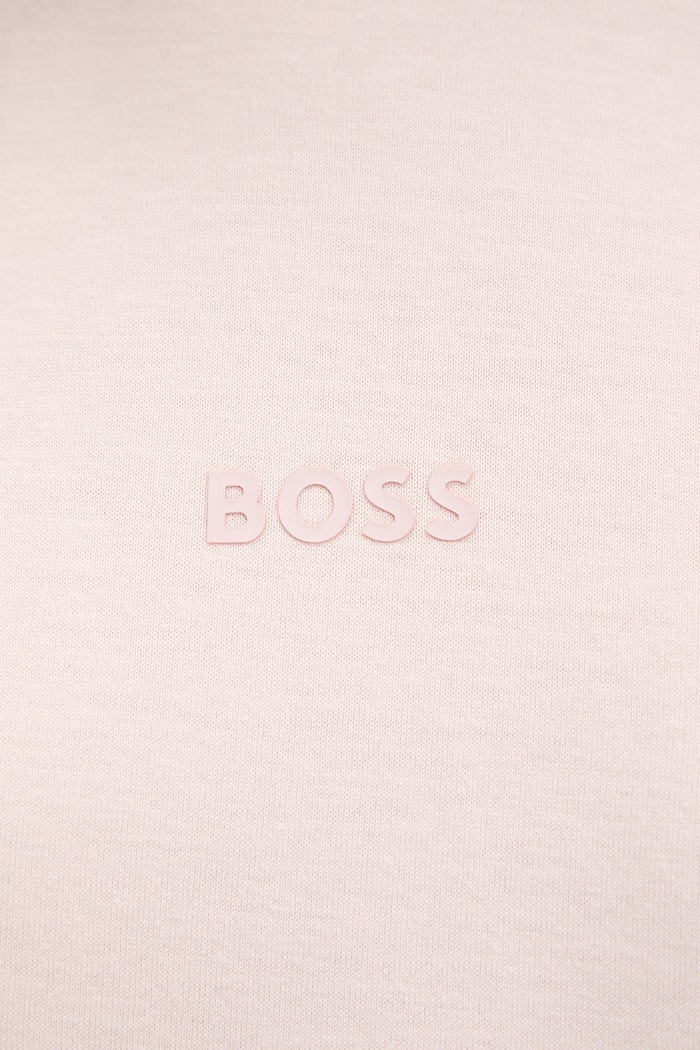 BOSS bluza lounge damska CP Stripe Hoodie 50524760 różowy