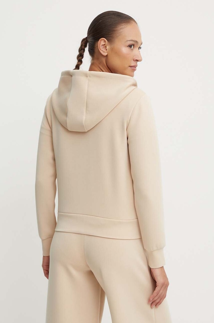 Oblečenie Guess mikina na zips dámska OLYMPE V4YQ06.KCAY2 béžová