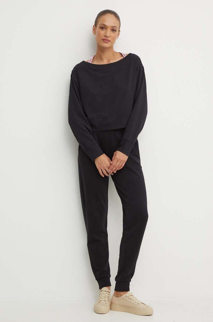 HUGO bluza 50518157 negru AW24