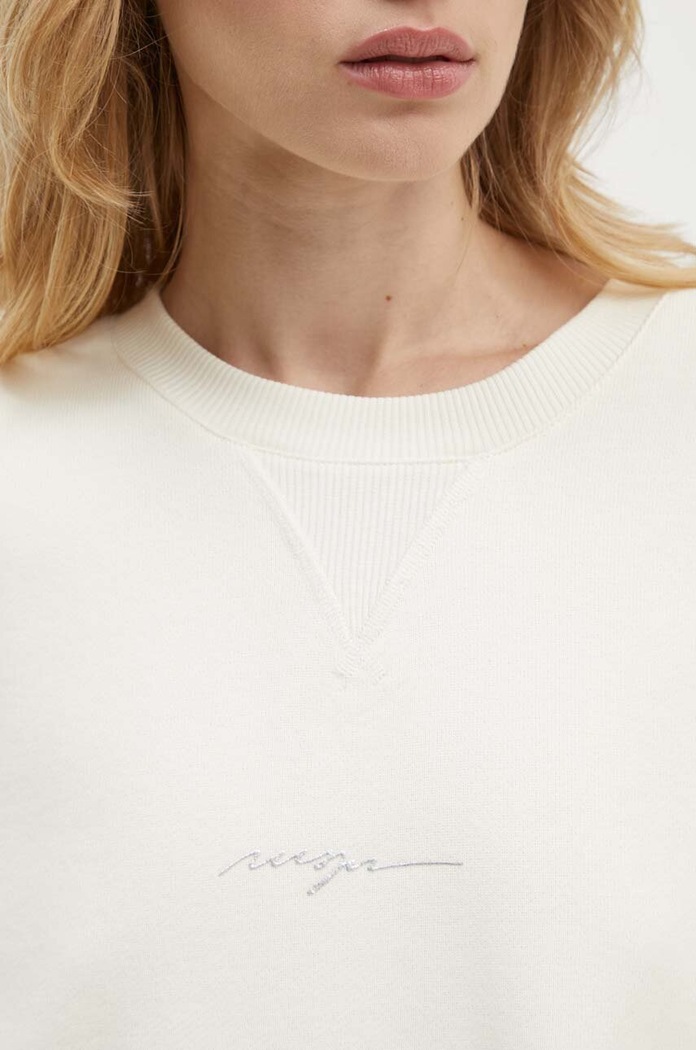MSGM bluza bawełniana 3741MDM78.247795 beżowy