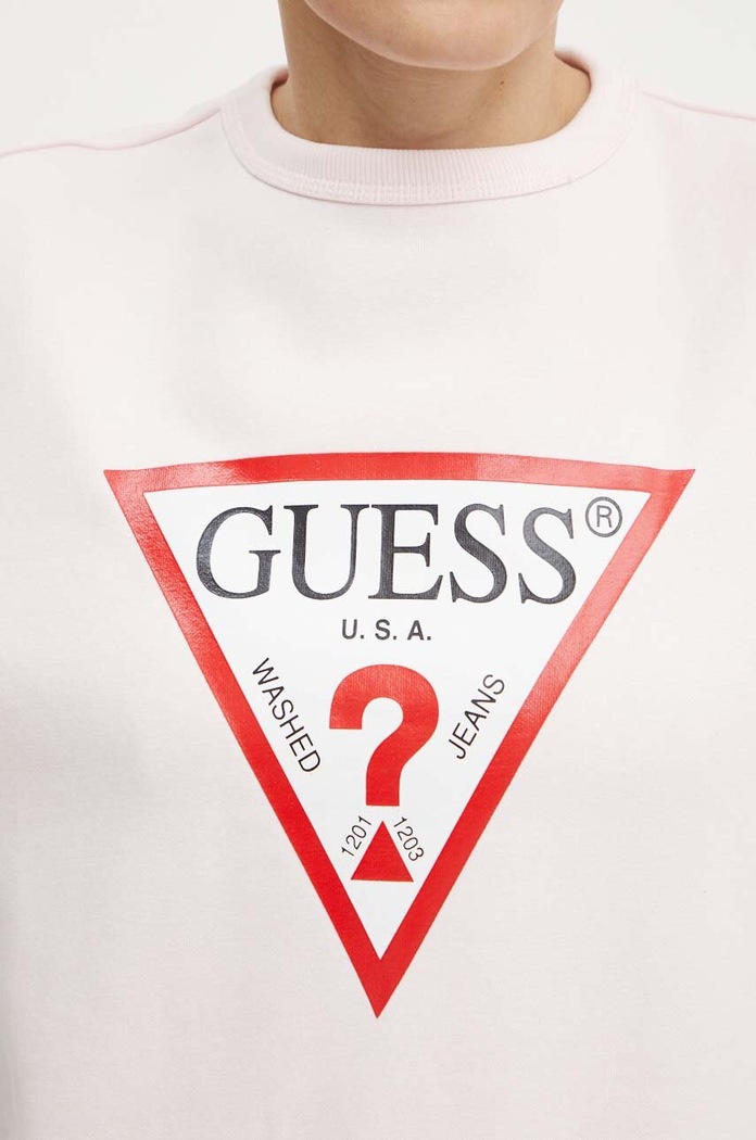 Μπλούζα Guess W2YQ16.KBA11 ροζ
