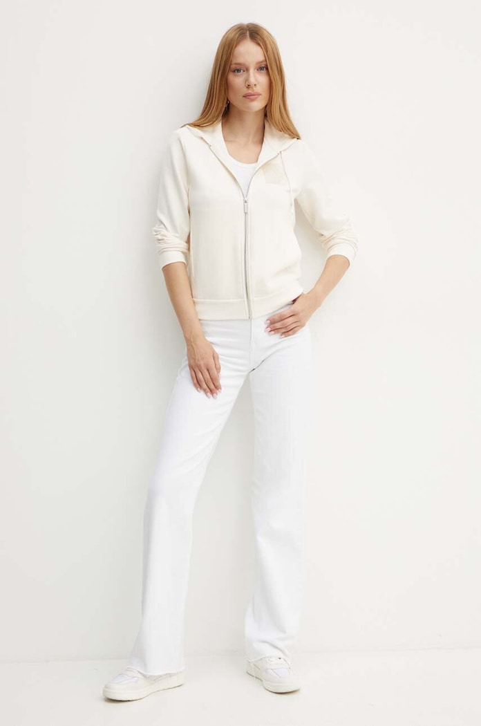 Armani Exchange bluza 6DYM79.YJEGZ beżowy AW24