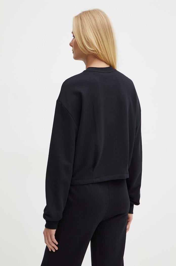 Odzież Armani Exchange Bluza bawełniana 6DYM80.YJFZZ czarny
