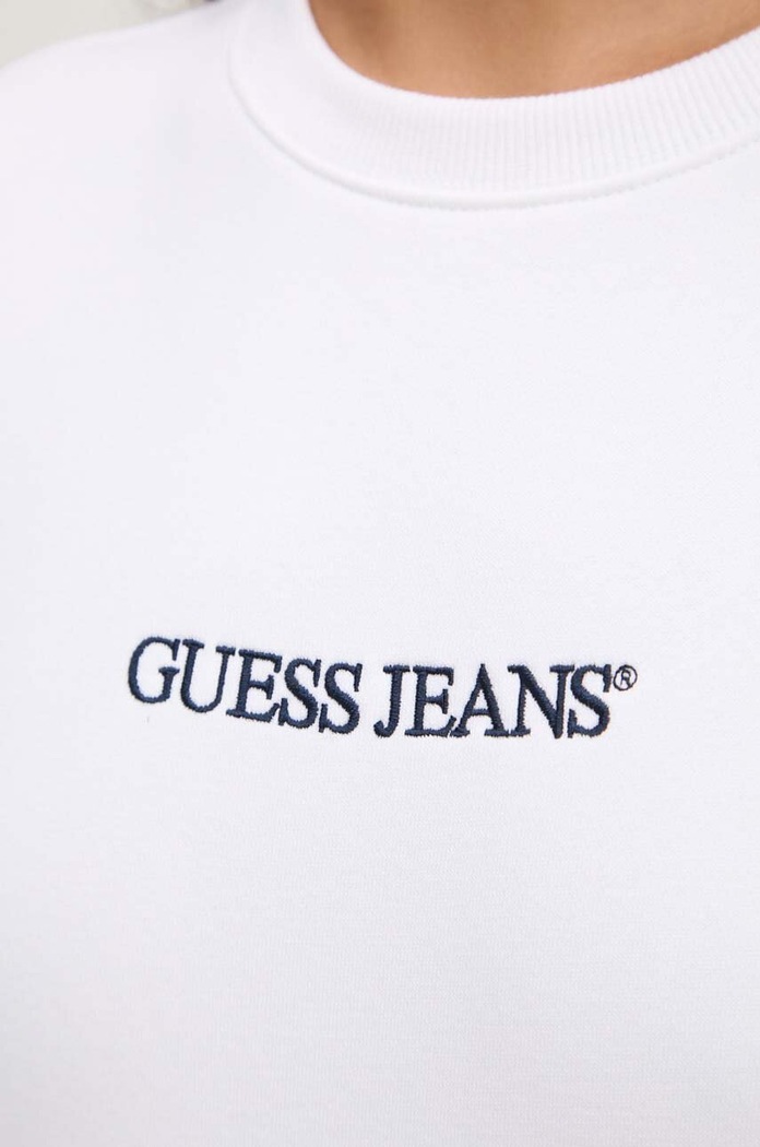 Mikina Guess Jeans W4YQ10.KC811 biela