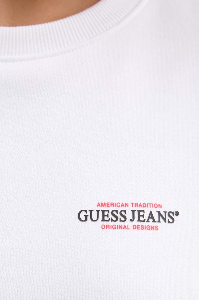 Mikina Guess Jeans W4YQ07.KC811 bílá