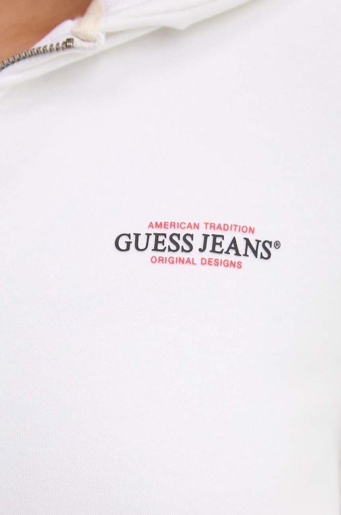Dukserica Guess Jeans W4YQ13.KC811 bijela