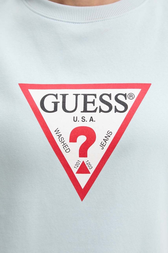 Guess Jeans felső W4YQ00.KC811 kék