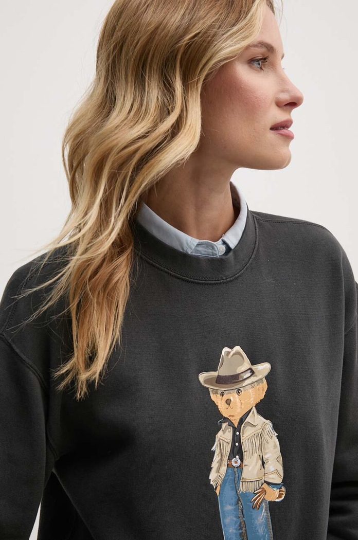 Μπλούζα Polo Ralph Lauren γκρί 211941193