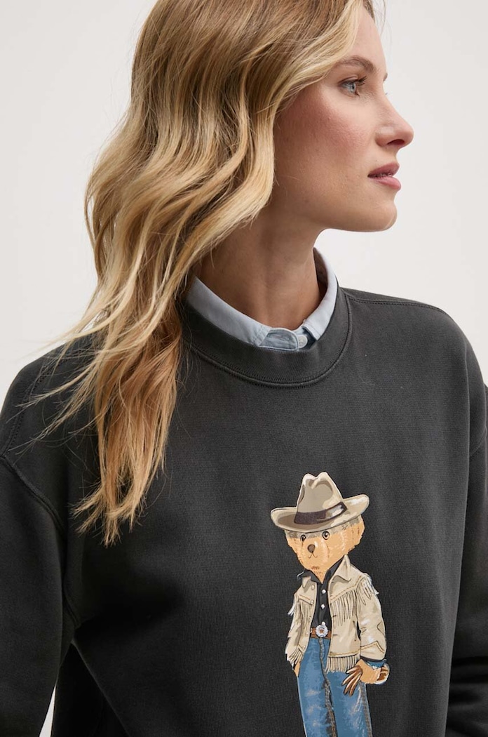 Μπλούζα Polo Ralph Lauren γκρί 211941193