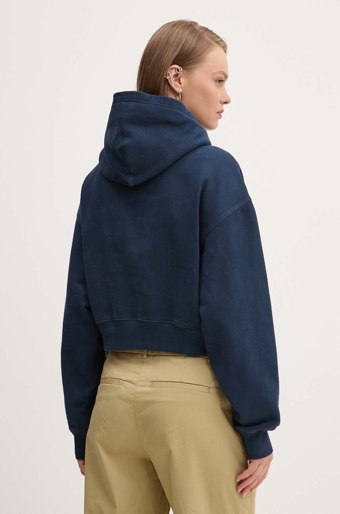 Îmbrăcăminte Tommy Jeans hanorac de bumbac DW0DW19291 bleumarin