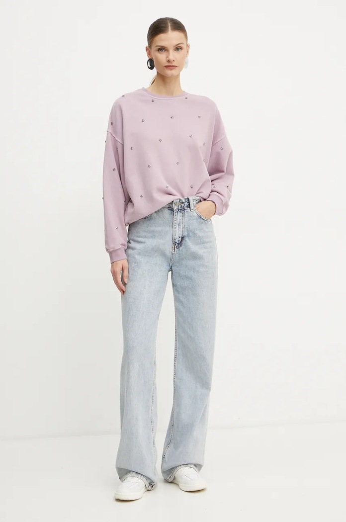 Μπλούζα Pinko 104387.A297 ροζ AW24