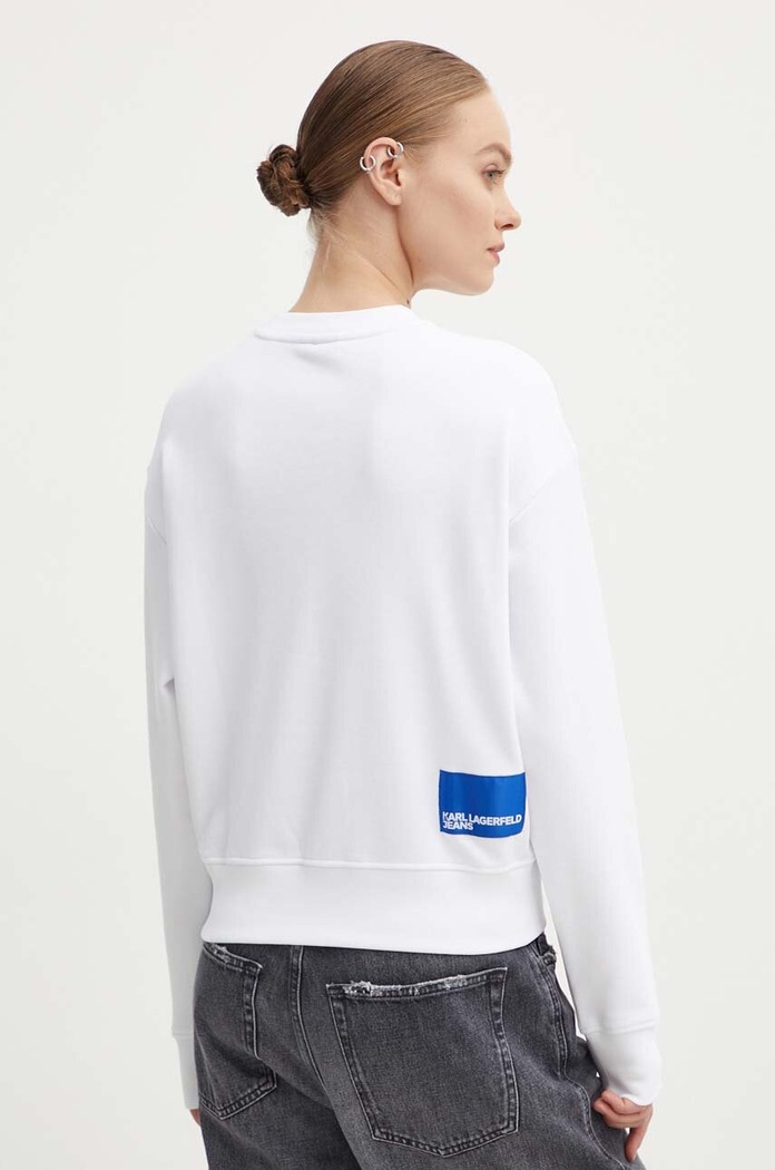 Ruházat Karl Lagerfeld Jeans felső 245J1806 fehér