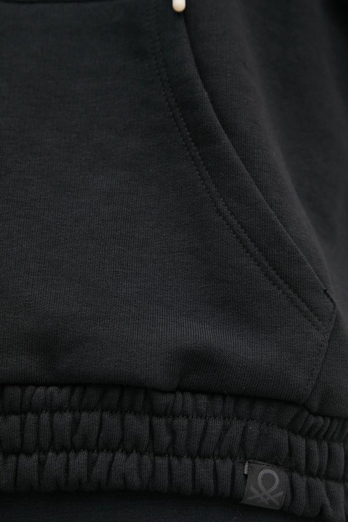 Μπλούζα United Colors of Benetton 31NB3M06U μαύρο