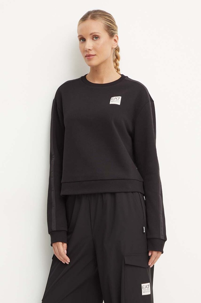 EA7 Emporio Armani bluza czarny TJZUZ.6DTM31.1200