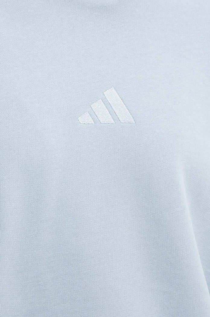 adidas bluza bawełniana All SZN IY6847 niebieski