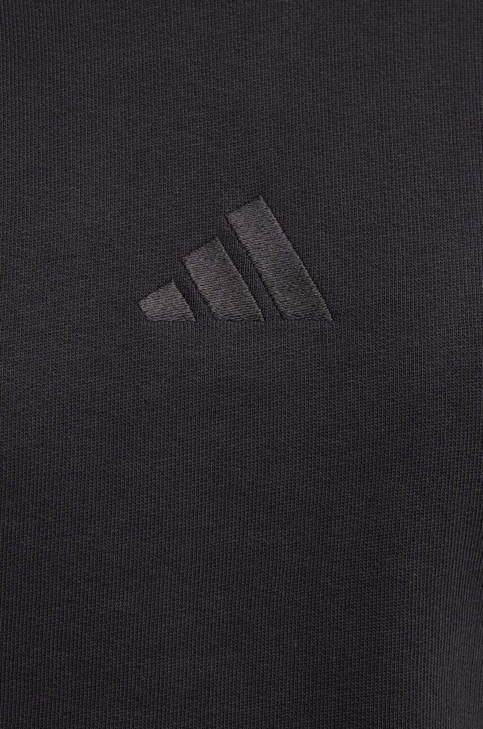 Памучен суичър adidas All SZN JI9104 черен