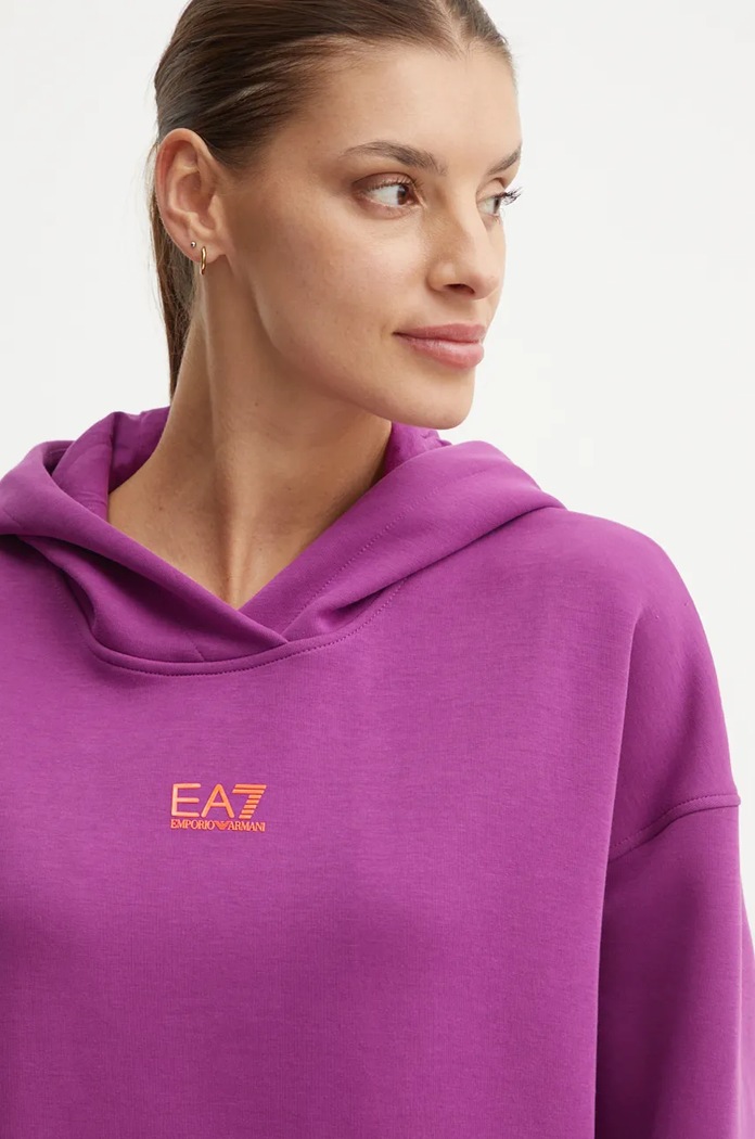 EA7 Emporio Armani bluza różowy TJUXZ.6DTM19.1317
