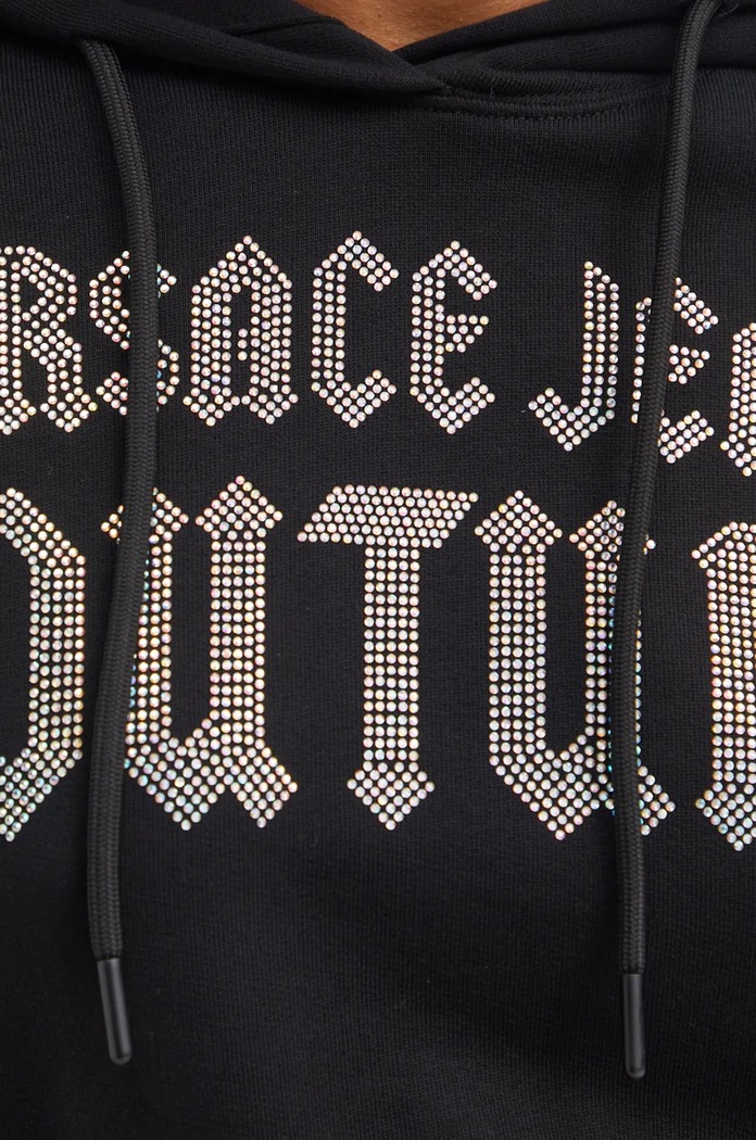 Versace Jeans Couture bluza bawełniana 77HAIL00.CF00L czarny