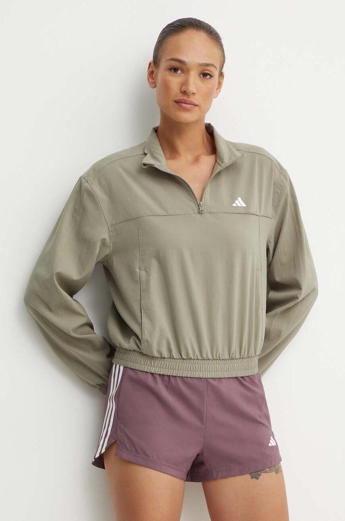 adidas Performance hanorac de antrenament Train Essentials uni verde IX1028