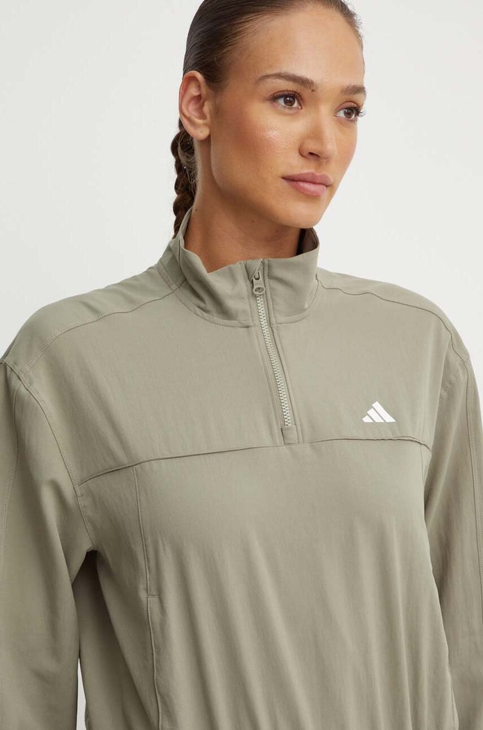 adidas Performance hanorac de antrenament Train Essentials verde IX1028