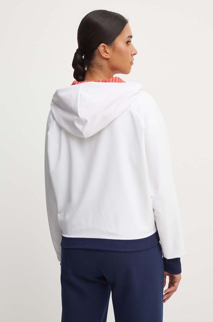 Odzież adidas Performance bluza treningowa Polska JF6671 biały