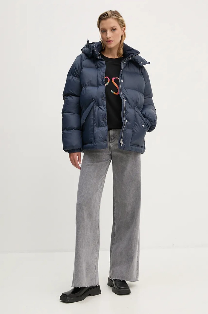 Βαμβακερή μπλούζα PS Paul Smith W2R.352V.NP4786 μαύρο AW24