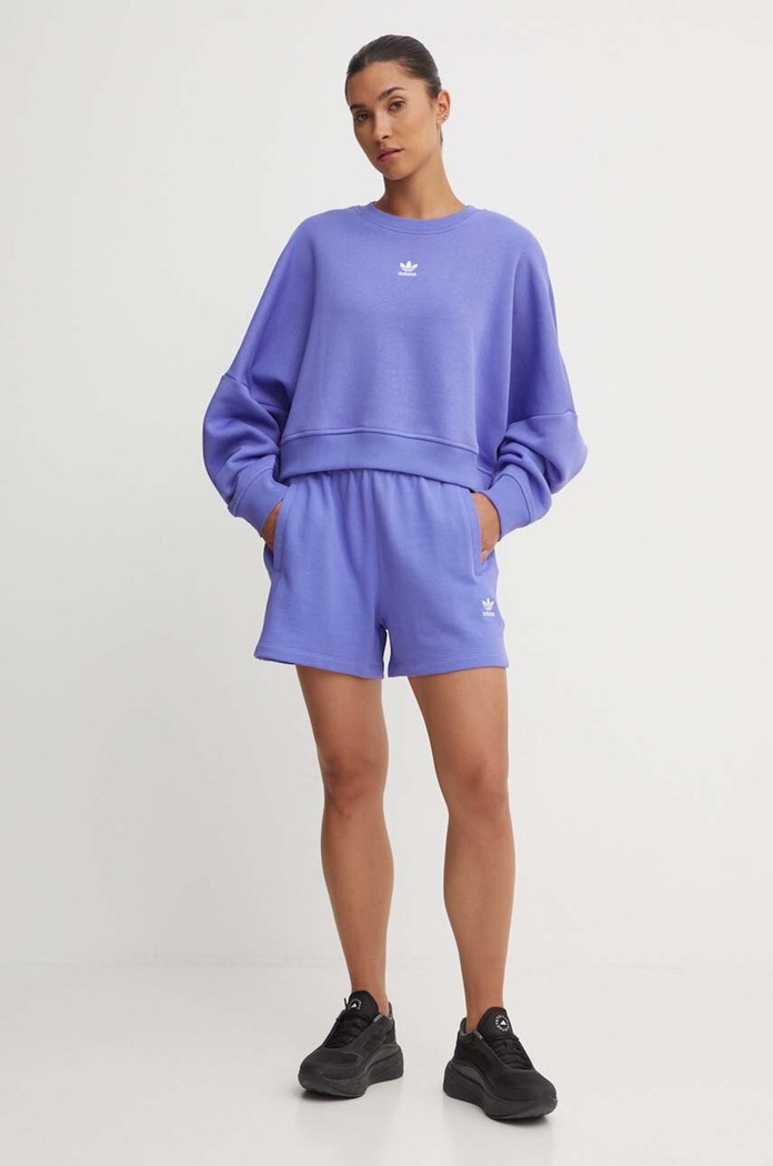 adidas Originals bluza IY2543 fioletowy AW24