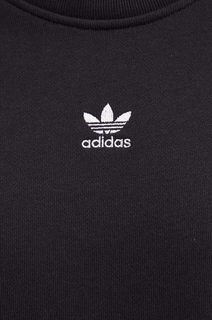 adidas Originals cotton sweatshirt black IY9630