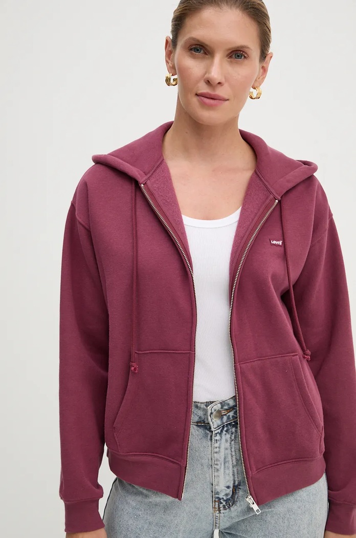 Μπλούζα Levi's A5945 μπορντό