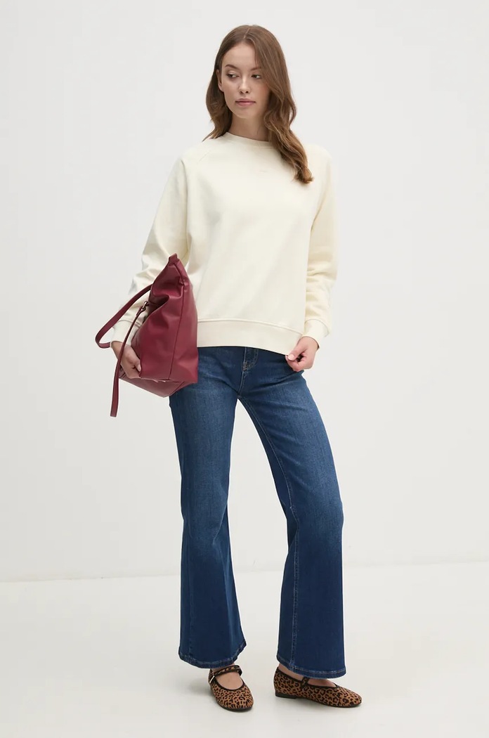 Pepe Jeans bluza FELICITY PL581461 beżowy AW24