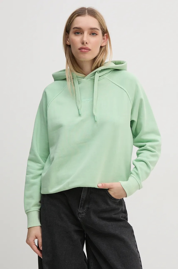 Μπλούζα Pepe Jeans FELICITY HOODIE πράσινο PL581462