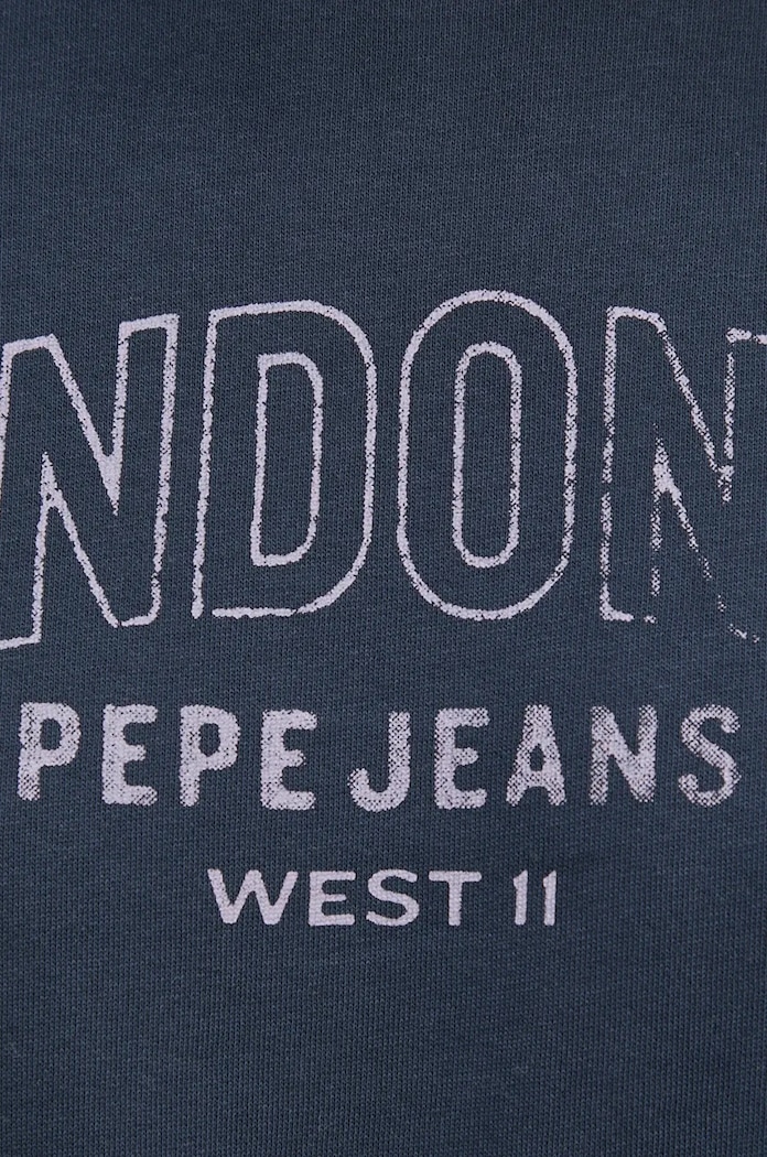 Pepe Jeans bluza bawełniana FIORELINA PL581464 granatowy