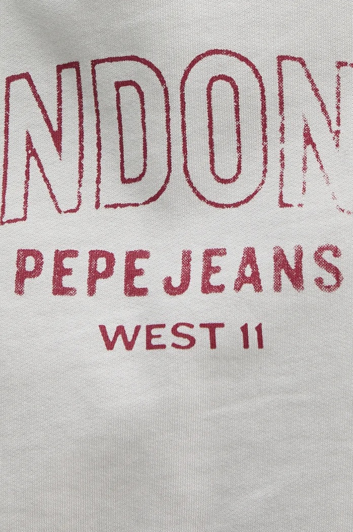 Bavlnená mikina Pepe Jeans FIORELINA PL581464 sivá
