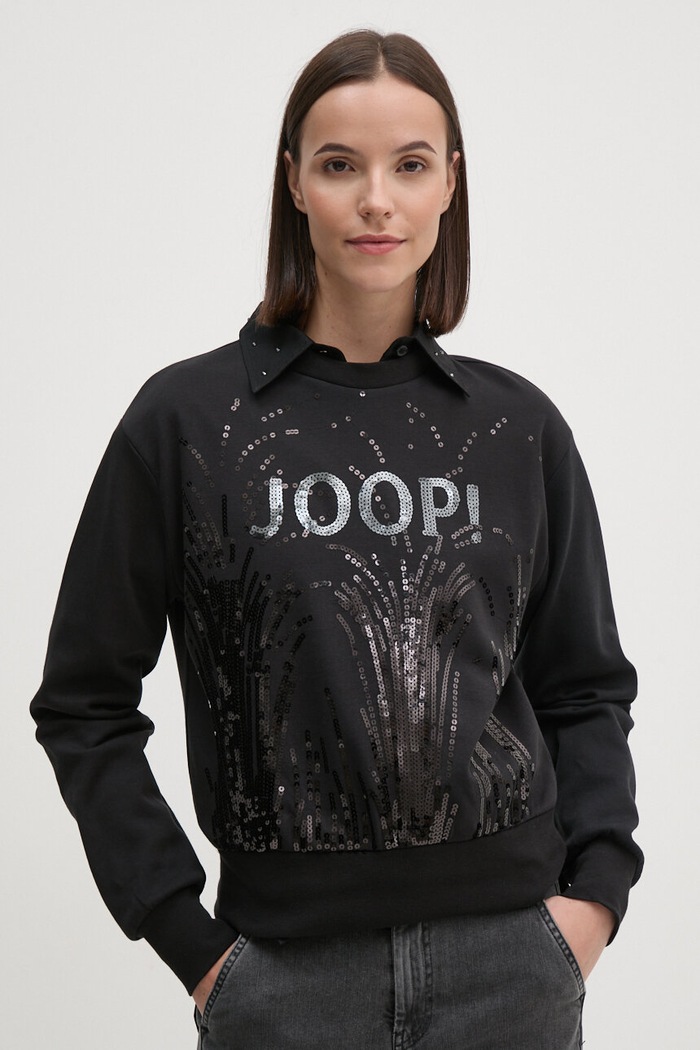 Mikina Joop! bez kapuce černá 30043704