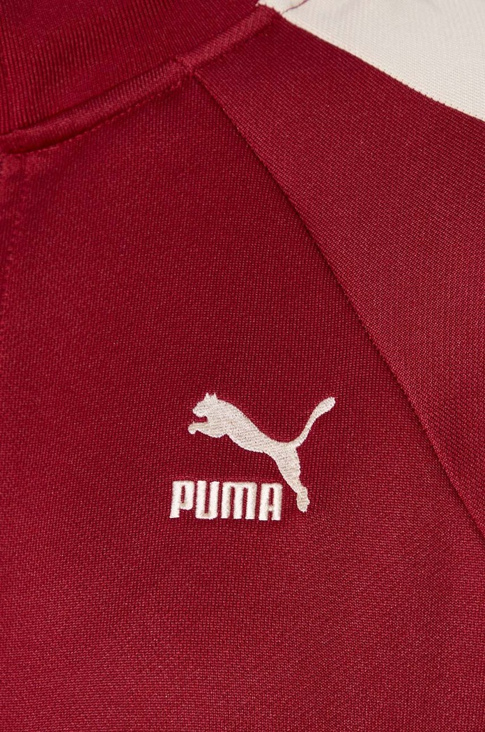 Puma dukserica na zakopčavanje ženska pamučna Iconic T7 Track Jacket 627994