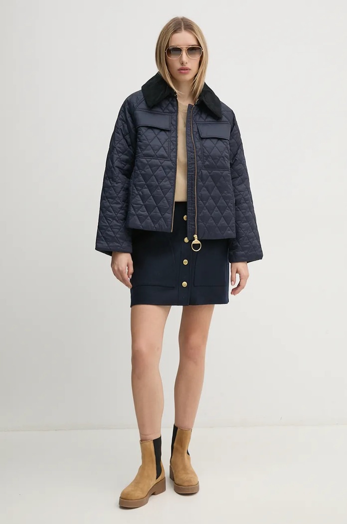 Bavlněná mikina Barbour LOL0613 béžová AW24