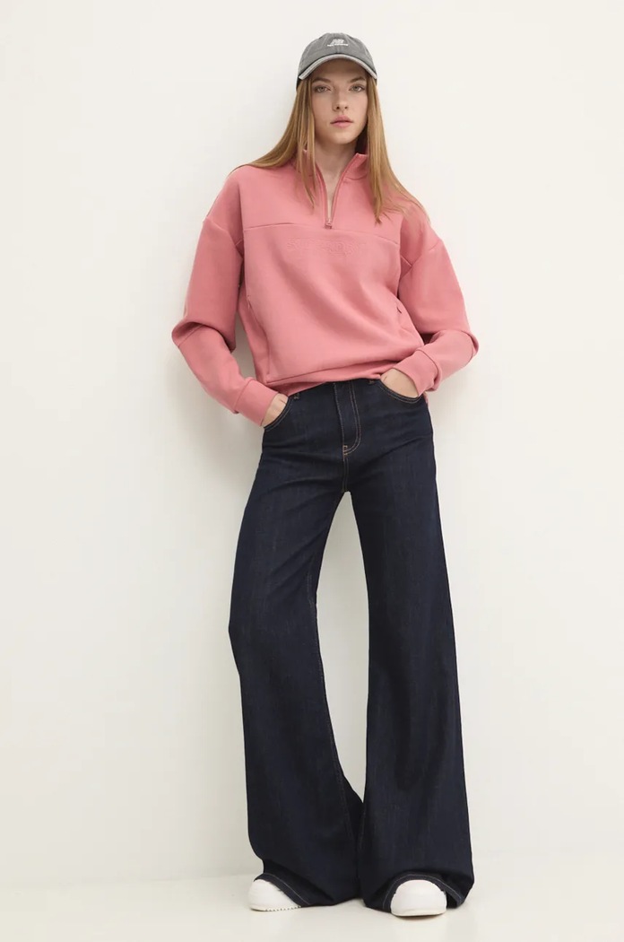 Superdry bluza W2012170A.9KS różowy AW24