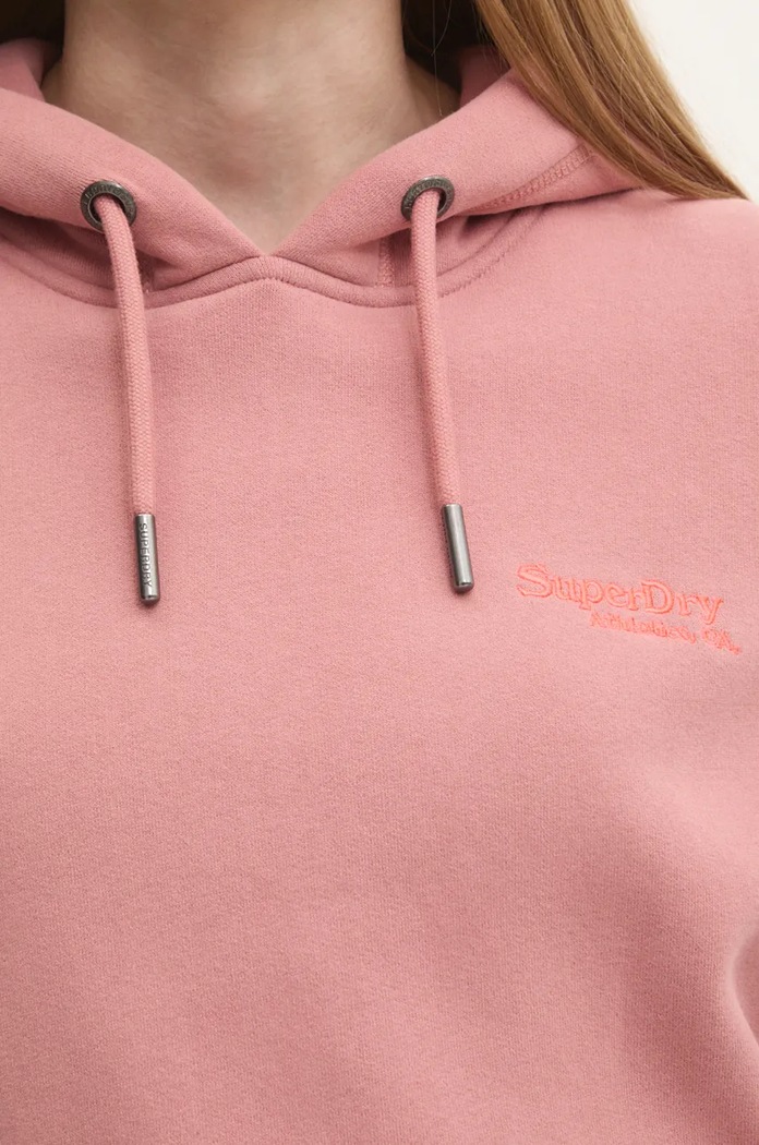 Superdry bluza W2012180A.MIP różowy